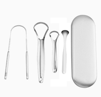 Vente directe usine : Grattoirs à langue en acier inoxydable pour usage domestique, brosses et grattoirs pour l'hygiène buccale et le nettoyage de la langue