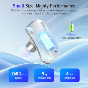 Hochwertige tragbare Super <span class=keywords><strong>Mini</strong></span> Massage pistole Deep Muscle Fascia Fitness Taschen massage gerät mit 4 Massage köpfen - Product Image 5