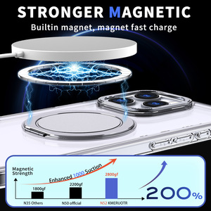 Nuevas llegadas 2025 de lujo 360 funda de teléfono con soporte magnético plegable giratoria para <span class=keywords><strong>iPhone</strong></span> 16 <span class=keywords><strong>11</strong></span> 13 14 15 Pro Max funda de armadura a prueba de golpes - Product Image 2