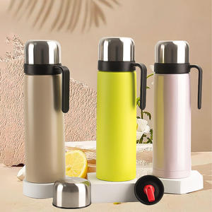 Bouteille isotherme de 32 oz pour maté, conçue pour une utilisation avec une tasse ou une <span class=keywords><strong>gourde</strong></span> à maté, bouteille d'eau isotherme à double paroi sous vide - Product Image 5