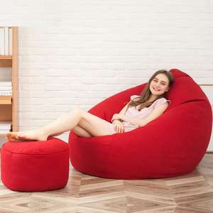 Fauteuil pouf gonflable en tissu confortable de haute qualité au design japonais moderne pour une utilisation en intérieur et en extérieur - Product Image 3
