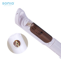 Appareil de beauté électrique professionnel 9-en-1, vaporisateur facial, miroir grossissant LED, éclairage, nettoyage facile pour salon commercial