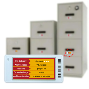 Electronic <b>File</b> Holder <b>E</b> Ink Display Reference Document Display For Smart Office Electronic Shelf Label Esl <b>E</b>-Ink Document Frame - Product Image 1