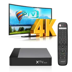 Venta al por mayor XTV Duo 4K Player Android 11 prueba gratuita Umetvpro IPTV para IsraelLatin America EE. UU. Canadá acosador IPTV Box