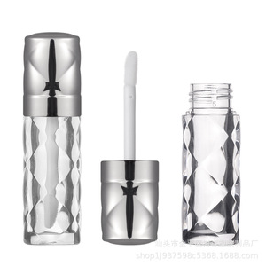 Diamond Shaped <b>Lip</b> Gloss Tube 4.5ml Transparent Cosmetic Packaging Glossy Makeup Container - Product Image 5
