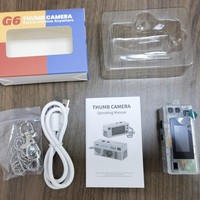 Kampüs Taşınabilir Sırt Çantası Süsü Öğrenci Partisi Retro 8MP CMOS Video Kayıtlı Hafif Küçük Kamera
