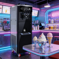 Machine automatique à sandwichs de crème glacée molle 220V pour la production en usine de desserts