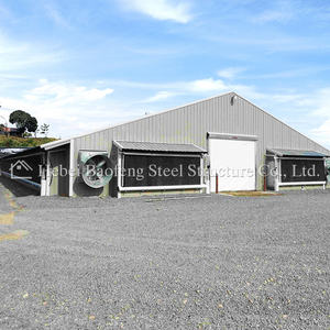 Prefab โครงสร้างเหล็กเชื่อมฟาร์มสัตว์ปีกการก่อสร้าง Shed House สำหรับ<span class=keywords><strong>ชั้น</strong></span>และไก่นก - Product Image 5