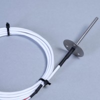 Sensor Sensitivitas Tinggi PT100 RTD IP65 Modul Sensor Suhu Tahan Air Kalibrasi Stainless Steel dengan Pemasangan Flens