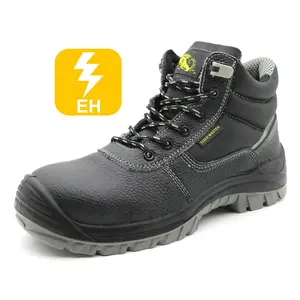 CE ASTM F2413-18 oil slip resistant composite toe anti puncture electric harard resistant 18KV safety shoes for men