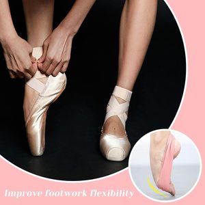 Cải thiện tính linh hoạt và kỹ thuật ngón chân và chân cáng cho Ballet chân kháng ban nhạc cho thể dục dụng cụ, múa ba lê, vũ công - Product Image 2