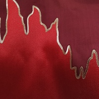 Desain Pola Petir Modis dari Kain Jacquard Mewah 3D untuk Pesta dan Gaun Formal Kain Abaya Berkualitas Tinggi JSM-5656