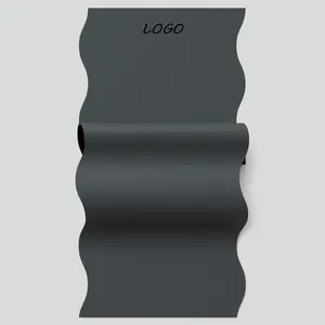4mm 5mm Eco Friendly Customized Design Custom Logo Mats Yoga High quality Wave Shape PU Rubber Yoga Mat