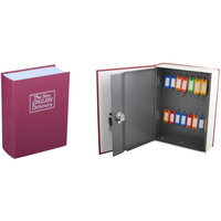 Coffre-fort secret en forme de livre avec serrure à combinaison, de haute qualité, similaire au modèle intégré en métal, fabriqué par le fabricant