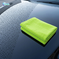 Serviette de nettoyage pour voiture en microfibre à double face, tissage nano, sans peluches, sans rayures, séchage rapide, XL XXL, sans ourlet, pour le detailing automobile