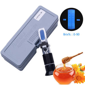 Test cihazı Bomei konsantrasyon ölçer el refraktometre brix bal ölçer tatlılık 58-90 - Product Image 3