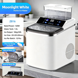 APCOM Mini <b>Ice</b> <b>Maker</b> Portable Countertop Bullet Square Flake <b>Ice</b> Multiple <b>Ice</b> Shape Optional Household <b>Ice</b> Making Machine - Product Image 2