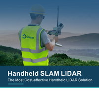 Scanner laser portable SLAM GS-100G avec module GNSS RTK OEM LiDAR Haute précision Haute définition 5W Garantie 1 an