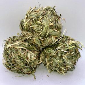 Heno de Timothy y Pasto Natural, Juguete Masticable Natural <span class=keywords><strong>para</strong></span> Enriquecer la Alimentación de Conejos y Cobayas - Product Image 4