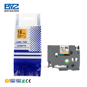 TZe-B41 Noir sur Orange Compatible Frère cassette rubans tz 18mm Étiquette Fluorescente Bandes 18mm imprimante étiquette pour <span class=keywords><strong>machine</strong></span> <span class=keywords><strong>à</strong></span> <span class=keywords><strong>écrire</strong></span> - Product Image 3