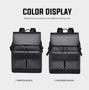 Sac à dos pour ordinateur portable avec fermeture éclair, coussin d'air, grande capacité 36-59L, pour le bureau et les voyages, durable, personnalisable, imperméable - Product Image 1