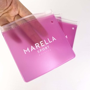 Custom PVC Transparent Zipper Jewelry <b>Bag</b>, Dustproof Storage Pouch - Product Image 2