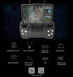 Skydroid T12 12ch điều khiển từ xa với Receiver 20km kỹ thuật số bản đồ truyền bốn-in-one <span class=keywords><strong>transmitter</strong></span> cho bảo vệ thực vật <span class=keywords><strong>UAV</strong></span> - Product Image 6