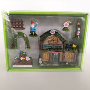 Resin Miniatures Decorations <strong>fairy</strong> <strong>Garden</strong> Accessories <strong>fairy</strong> <strong>Garden</strong> House <strong>Kit</strong> - Product Image 6
