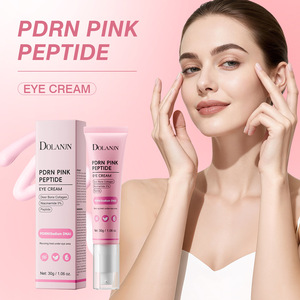 Crème pour les yeux au peptide rose PDRN Dolanjn 30g, anti-rides, hydratante, raffermissante pour le contour des yeux - Product Image 1