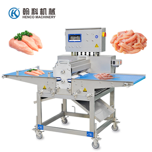 Henco Venta Comercial Fresh Frozen Meat Cutter Meat Cube Cutting Machine Meat Dicer Machine para la venta - Product Image 6