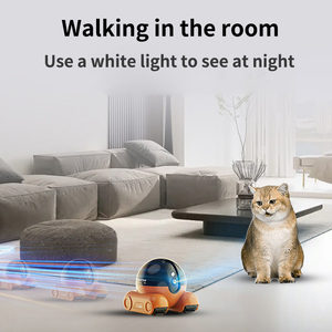 Vesafe ngoài trời ai di động thông minh Mèo điều khiển từ xa 360 an ninh <span class=keywords><strong>Robot</strong></span> Pet Home <span class=keywords><strong>Camera</strong></span> chống nước di chuyển <span class=keywords><strong>camera</strong></span> giám sát - Product Image 5