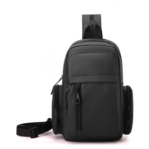 Men's Multi-functional Backpack Water Resistant Large Capacity Outdoor Tactical Backpack Gray Black Green Blue Solid Color - Product Image 2