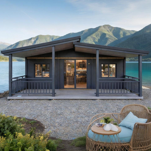 Module de 20 pieds, maison mobile en conteneur pliable et extensible, <span class=keywords><strong>kiosque</strong></span> de café pop-<span class=keywords><strong>up</strong></span>, prêt à être expédié, design écologique - Product Image 6