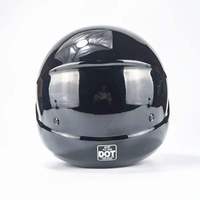 Casque de moto ZoomLon 2025 en gros d'usine, noir samouraï brillant, certifié DOT, ABS, système multi-ventilation