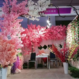 Branches de fleurs artificielles en soie, fleurs de cerisier, 100 cm, 200 cm, bouquet de fleurs en soie, décoration de mariage, décoration de la maison - Product Image 2