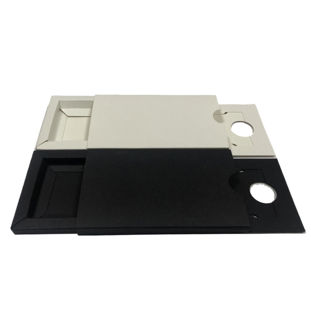Custom Invitation Slider Business Card Packaging for Credit Bank Card or Phone Telecom Sim Card