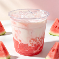 Gobelet en plastique de 18 oz avec couvercle, gobelet pour limonade, gobelets pour bubble tea, gobelet pour boissons froides, gobelets personnalisés, gobelets en plastique pour desserts, gobelets pour smoothies