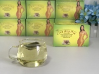 Thé aux herbes Catherine, saveur chrysanthème, thé minceur, thé décaféiné en sachet, boîte pour adultes, femmes