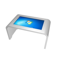 Mesas Interactivas Multitáctiles de 43 y 55 Pulgadas con Android y Windows 4K para Tiendas Minoristas, Centros Comerciales, Señalización Digital de 12V