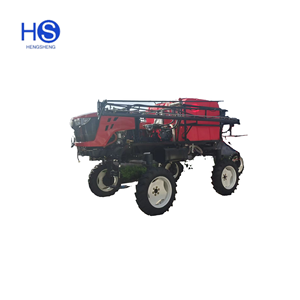 Máquina de pulverización de sequía agrícola autopropulsada de alta productividad Velocidad infinitamente variable con componente de núcleo de motor de dosificación de agua - Product Image 4