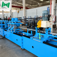 Machine de formage de profilés pour cheminées de câbles en aluminium à faible consommation d'énergie, largeur 100-600 mm, hauteur 50 mm, pour système de câblage de centre de données