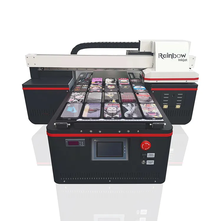 Impresora UV en venta máquina de impresión de pegatinas DX8 piedra plástico cartón taza impresora plana UV