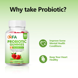 Private Customization Probiotic Gummies Improve Mental Health Conditions and Keep Heart Health Gummy Candy - Product Image 5