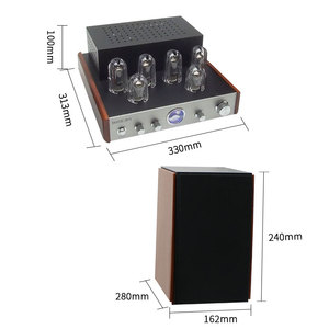 <span class=keywords><strong>Amplificateur</strong></span> à lampe 50 w de haute qualité avec bluetooth, lecteur de <span class=keywords><strong>platine</strong></span> multiple, grophone, culotte rétro - Product Image 6
