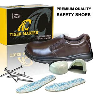 Chaussures de sécurité antidérapantes en composite résistant à l'huile pour le bureau, légères, sans métal, sans lacet - Product Image 2