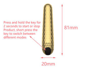 नई हीरा रंगीन बुलेट अंडे 10 गति <span class=keywords><strong>ABS</strong></span> सामग्री निविड़ अंधकार यूएसबी रिचार्जेबल 10 मोड बुलेट थरथानेवाला - Product Image 3