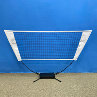 Système de filet de pickleball portable de qualité supérieure conforme aux normes USAPA avec raquette