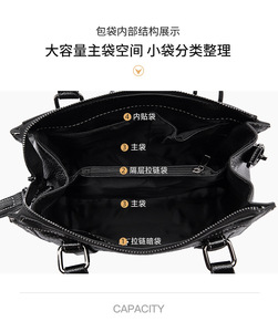 Bolsos cruzados de diseño de moda, bolsos de hombro de cuero PU de alta calidad, bolsos de mano casuales de lujo para mujer - Product Image 3