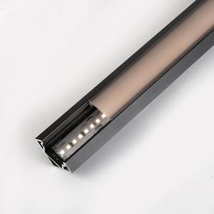 3 M ED Đen Nhôm Hồ Sơ Với Màu Đen Khuếch Tán Góc Gắn <span class=keywords><strong>LED</strong></span> Nhôm Đùn Profilefor <span class=keywords><strong>LED</strong></span> Tuyến Tính Đèn - Product Image 6
