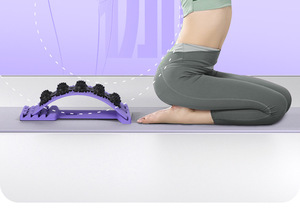 Masseur de traction lombaire, correcteur de posture dorsale, rouleau dorsal, fonction musicale, étireur de colonne vertébrale, pour <span class=keywords><strong>les</strong></span> vertèbres lombaires - Product Image 4